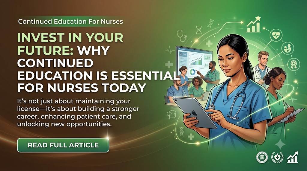 Continued Education For Nurses