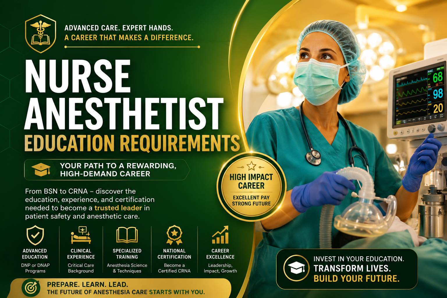 Nurse Anesthetist Education Requirements
