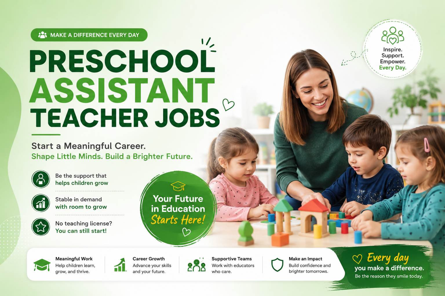 Preschool Assistant Teacher Jobs