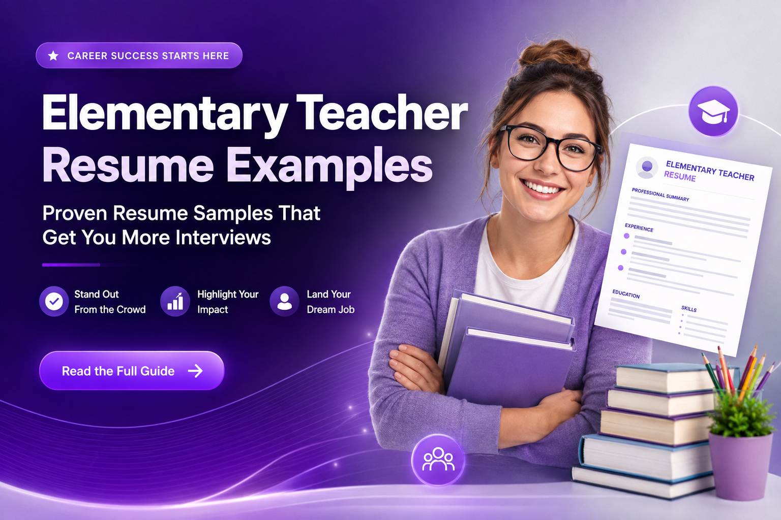 Elementary Teacher Resume Examples
