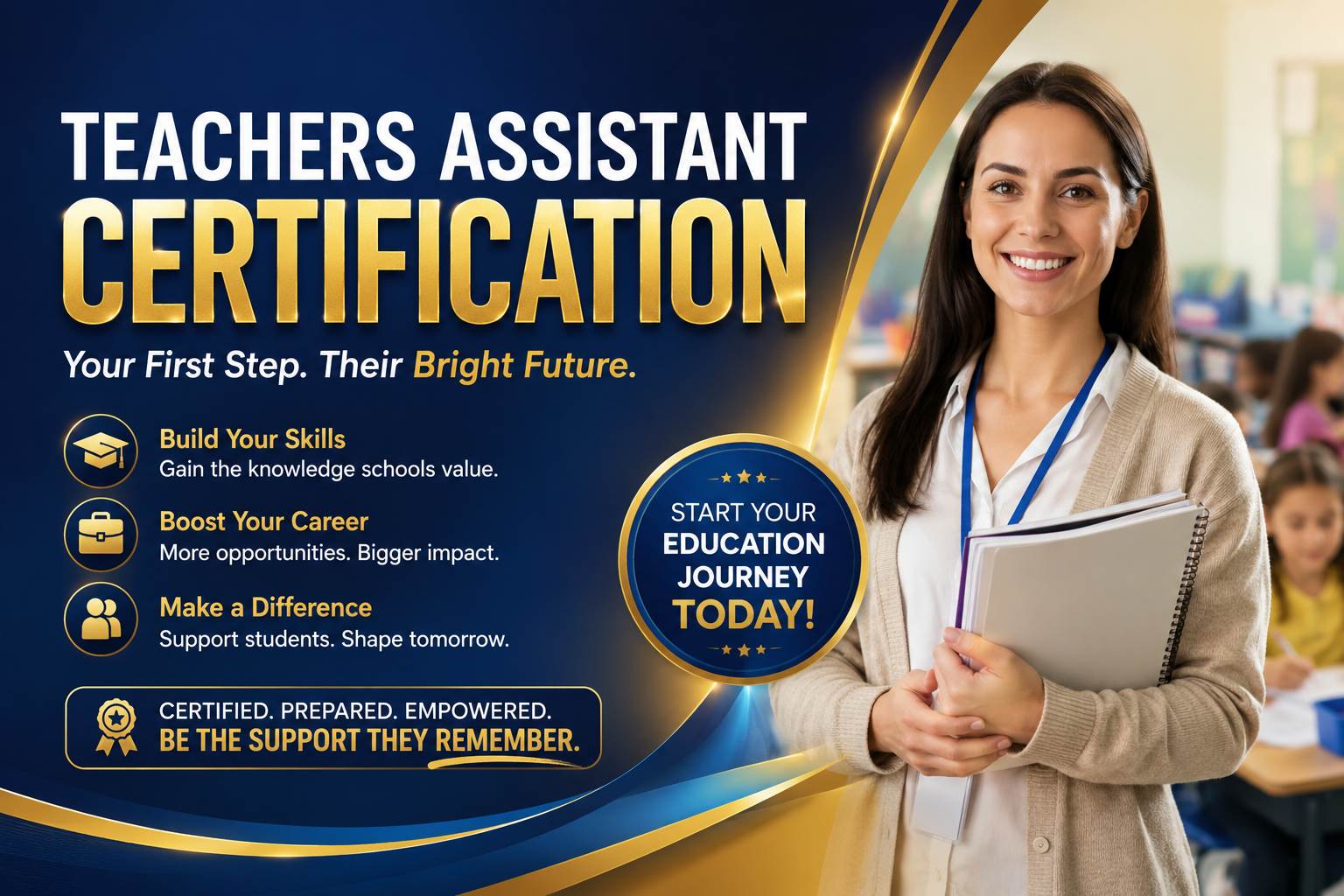 Teachers Assistant Certification
