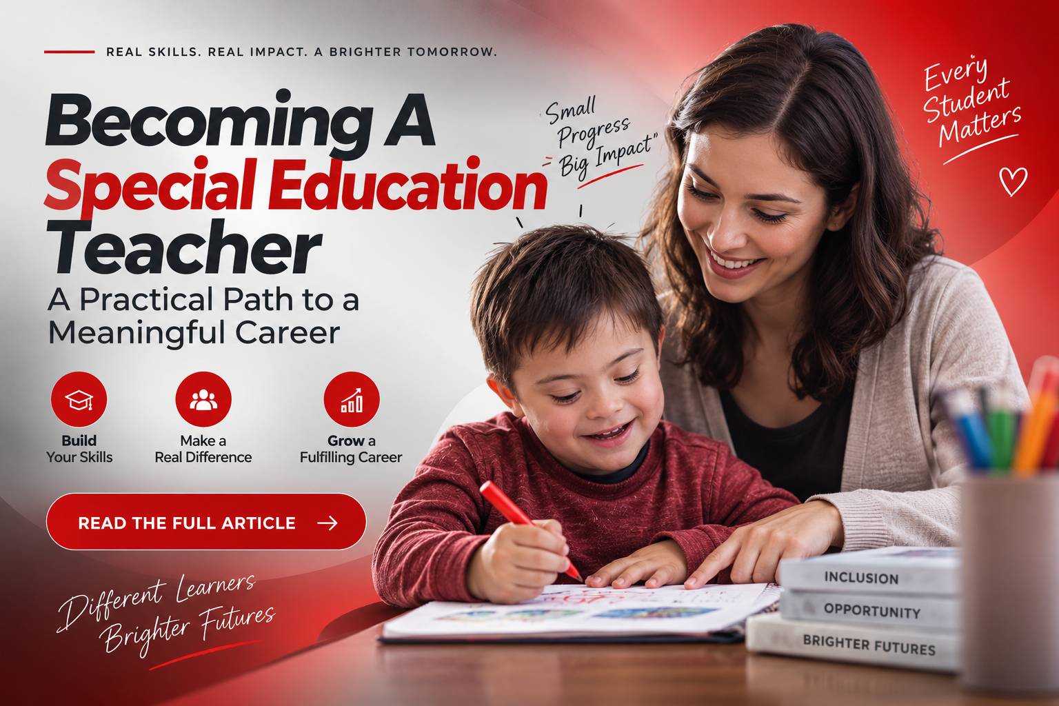 Becoming A Special Education Teacher