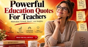 Education Quotes For Teachers