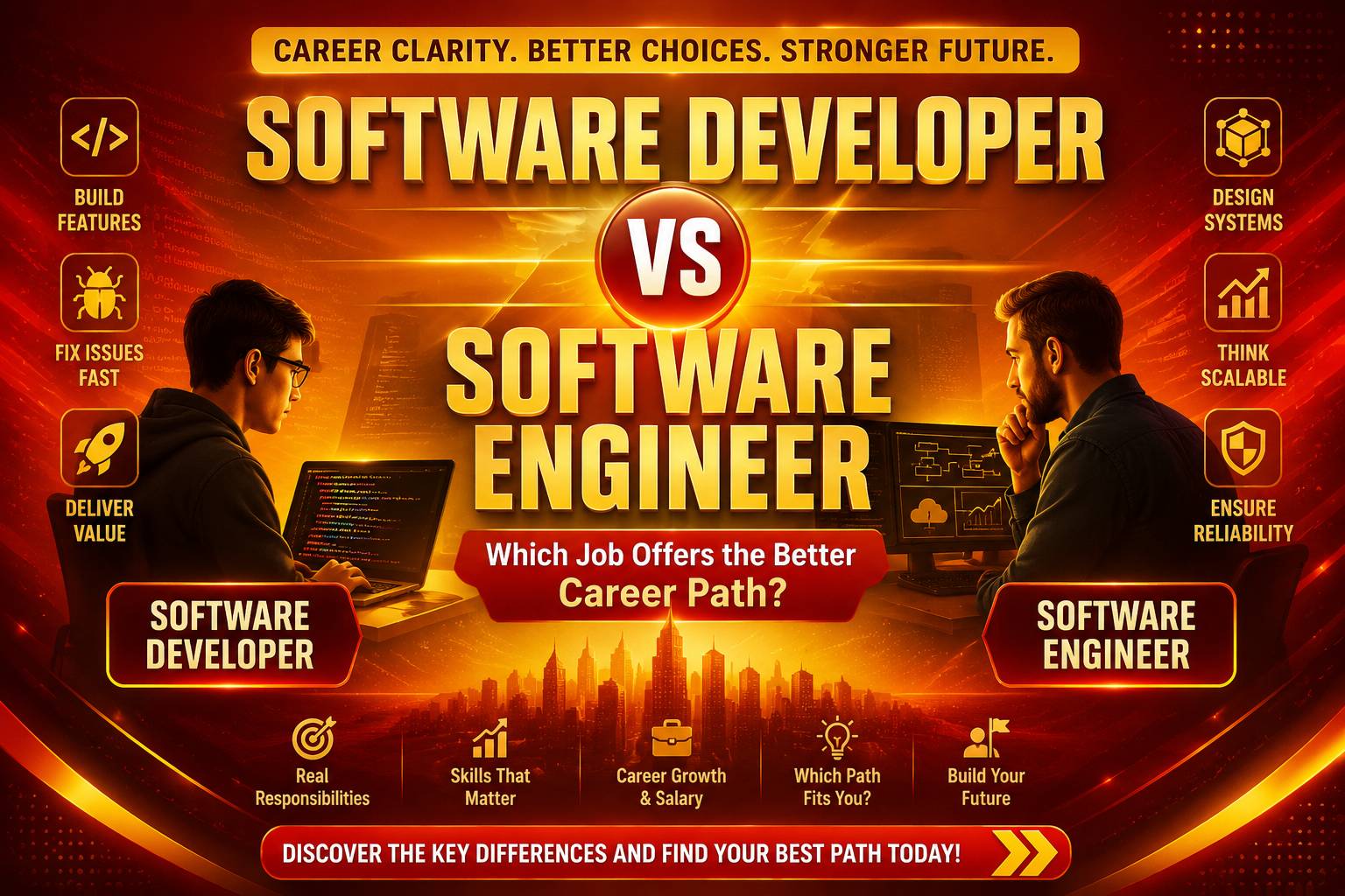 Software Developer Vs Software Engineer
