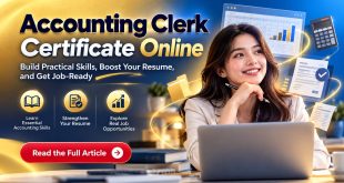 Accounting Clerk Certificate Online