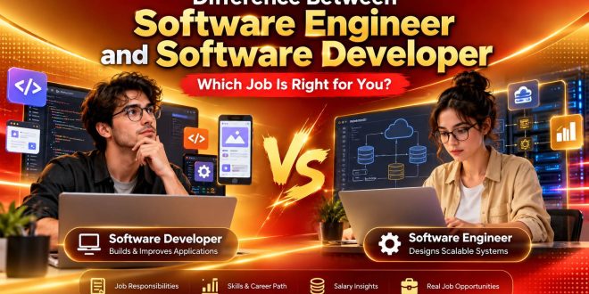 Difference Between Software Engineer And Software Developer